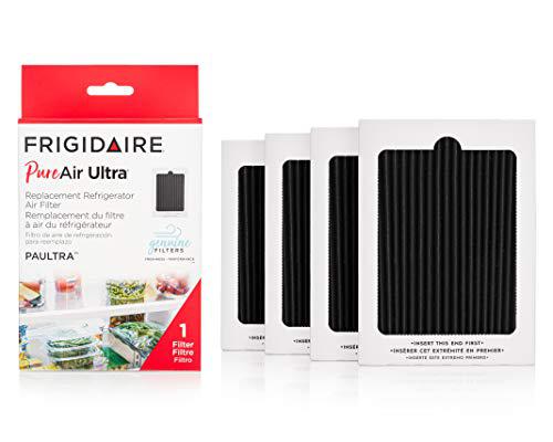 frigidaire paultra pureair ultra refrigerator air filter - pack of 4