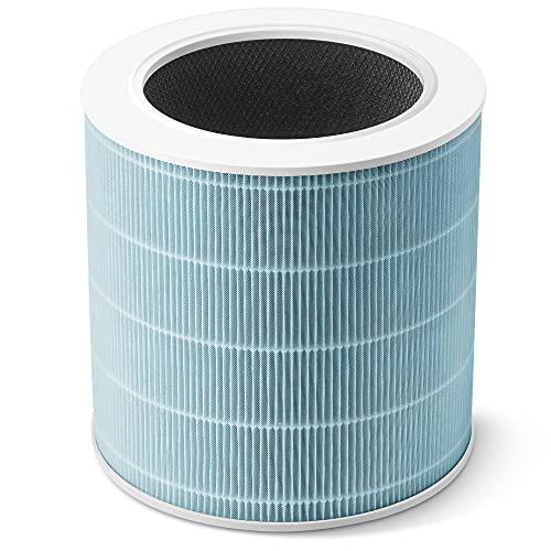 clevast cl-ap400 air purifier replacement filter, 3-in-1 pre-filter, h13 true hepa filter, high-efficiency activated carbon f