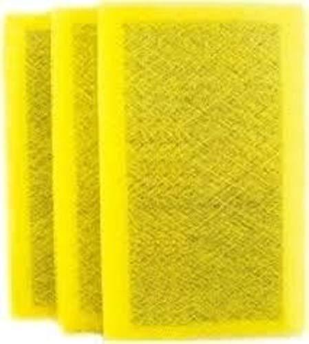 MicroPower Guard 10 - 20x30 natures home - micro power guard air cleaner replacement compatible filter pads, (10) pack with fill carbon center