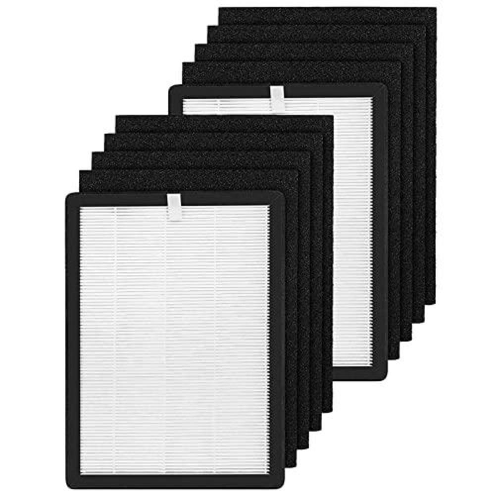 isinlive prohepa 9000 replacement filters, compatible with veva prohepa 9000 air pur ifiers, including 2 pack h13 premium tru