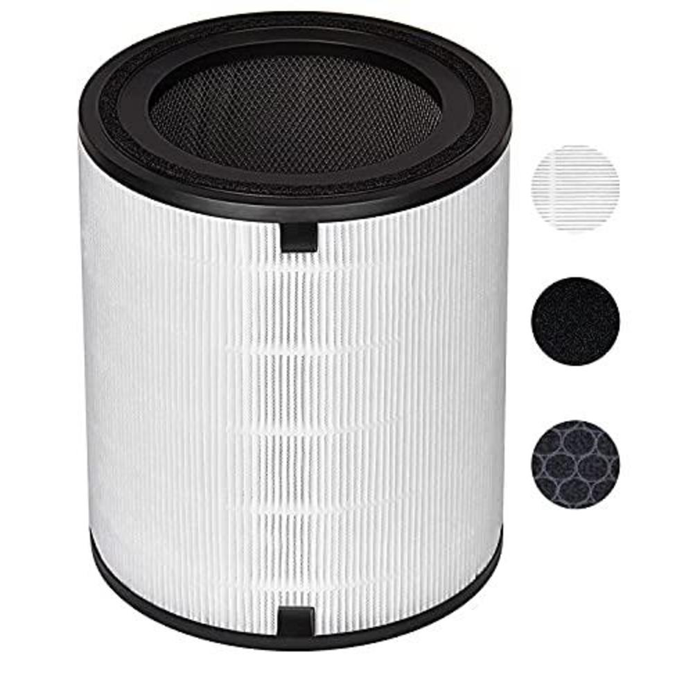 &#226;&#128;&#142;Tablenco tablenco 3-in-1 lv-h133 air purifier filter replacement, h13 grade true hepa filter and activated carbon filter set, part # l