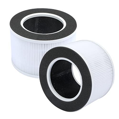 richbring 2-pack hepa air purifier replacement filter compatible with tredy td-1500 & td-1500bm