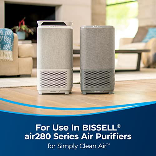 bissell air280 + air280 max air purifier 3-in-1 pre, hepa, activated carbon filter, 3054