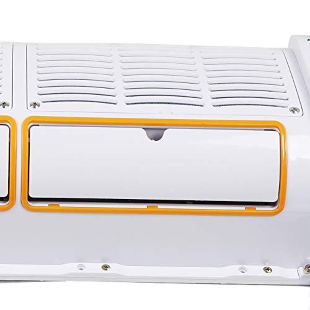 Dyrabrest 12v 18000btu/h wall-mounted car air conditioner fan manual three-speed adjustable hanging cooler for car caravan truck(qnly f