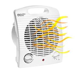 comfort zone cz35e personal heater, 1500w, energy save technology, fan-forced, over-heating & tip-over switch protection, whi