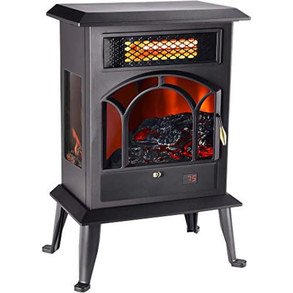 lifesmart 3 sided infrared top vent stove heater, ht1289
