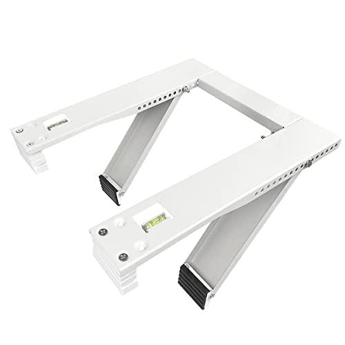 qualward air conditioner bracket window ac support brackets - heavy duty with 2 arms, up to 180 lbs for 12000 to 24000 btu ac