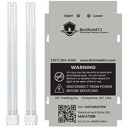 Mammoth 72w bioshield air purifier, whole house uv-c light in duct for hvac ac (air conditioning)