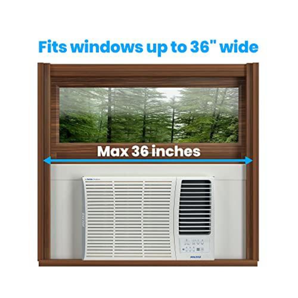 breeze stop surround insulation side panels white for window ac unit indoor air conditioner cover for winter and summer