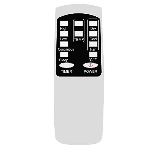 rcecaoshan replacement for della portable air conditioner remote control 048-gm-48266 048-gm-48334