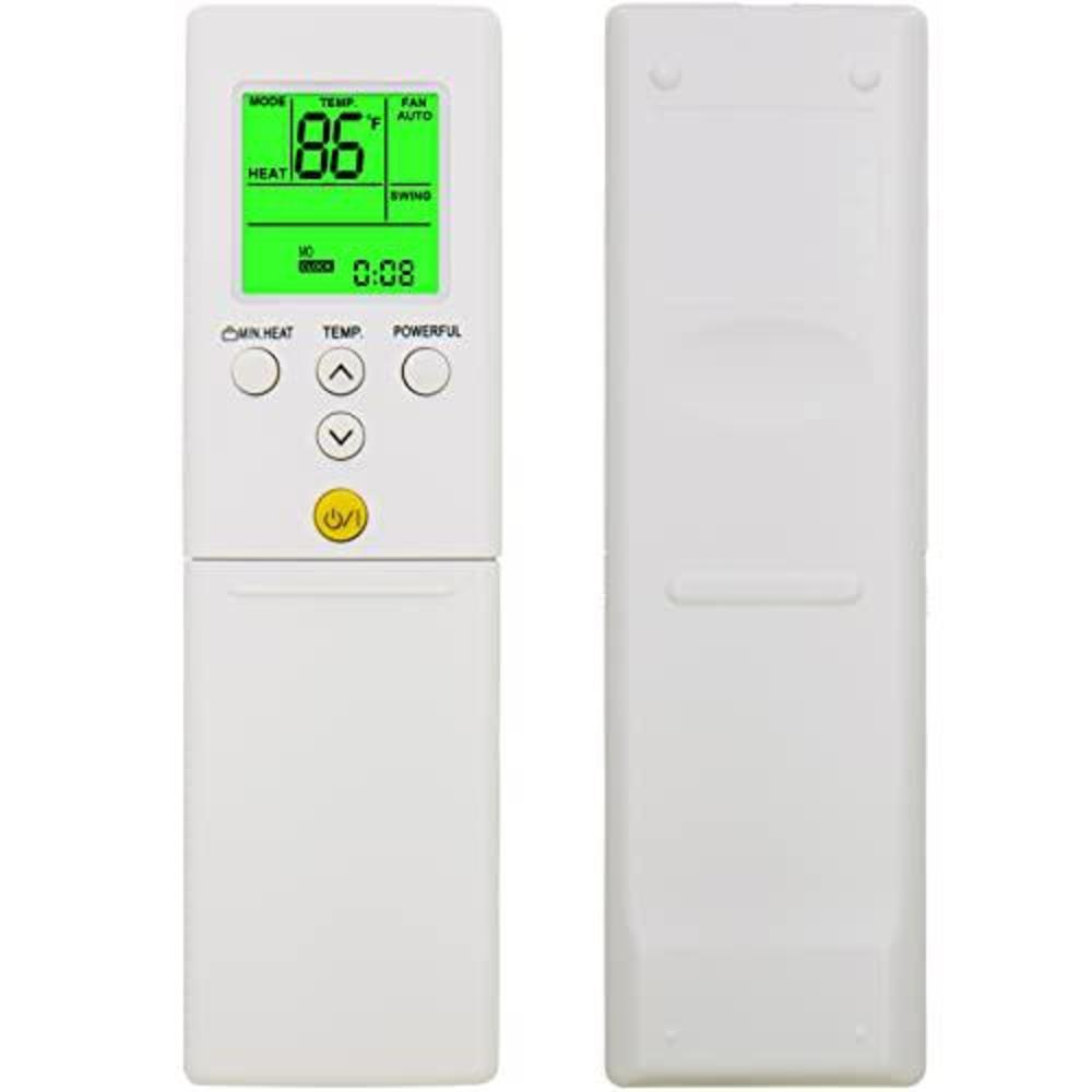yaohuimi replacement remote control for fujitsu ac air conditioner remote control ar-rem1u arrem1u asu9rls3y asu12rls3y asu15