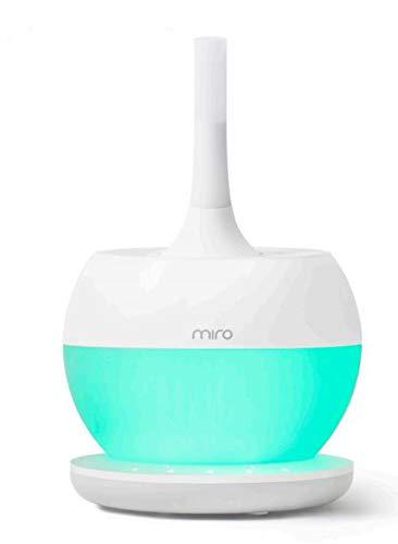 miro-nr08m cream white completely washable modular sanitary humidifier, large room, easy to clean, easy to use - premium cool
