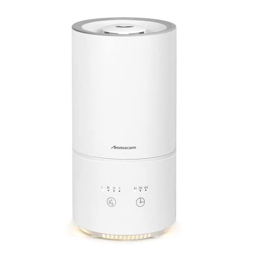 ACARE home humidifier for large room, 1000ml essential oil diffuser with timer, top fill design cool mist humidifier for bedroom, l