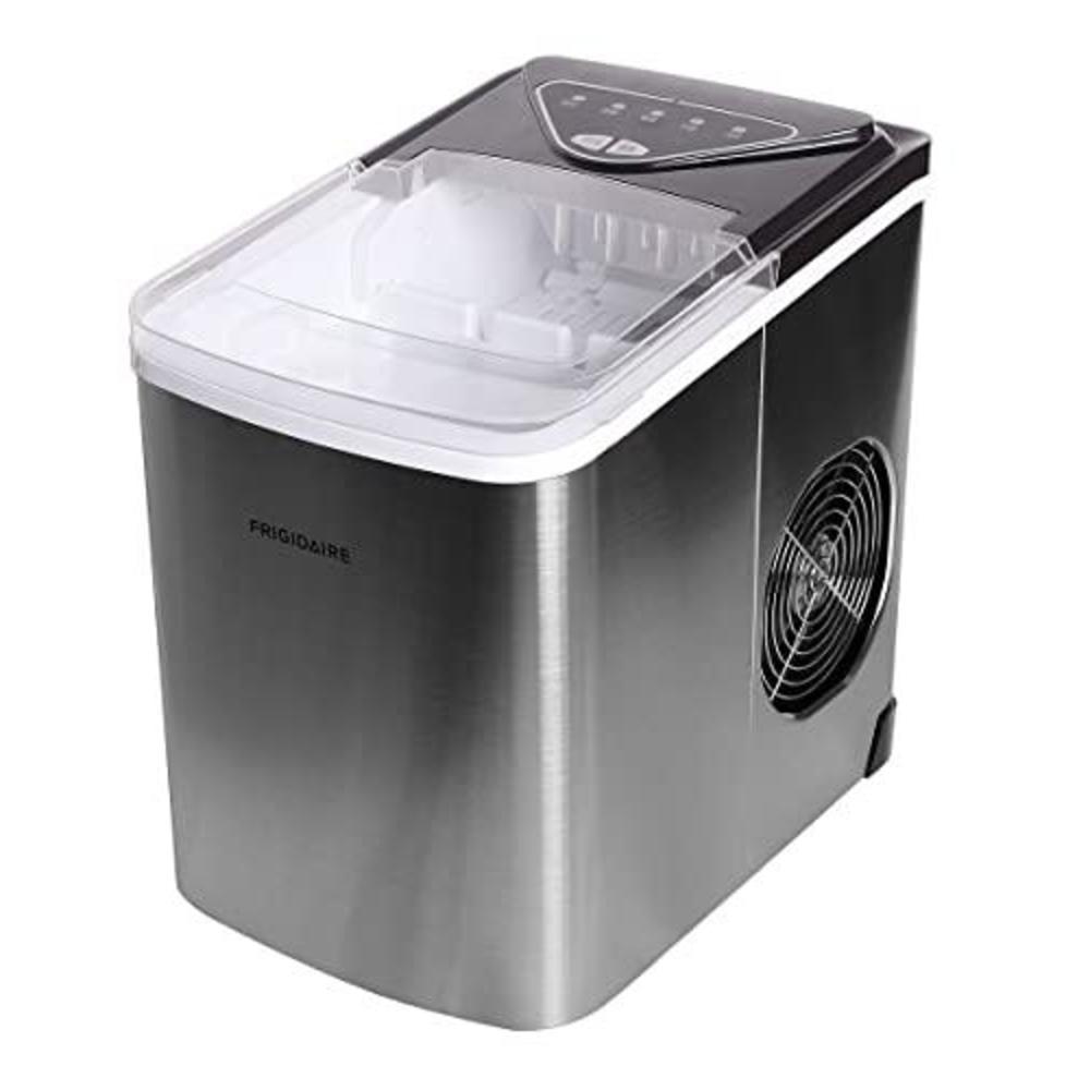 frigidaire efic123-ss counter top maker, produces 26 pounds ice per day, stainless steel, stainless