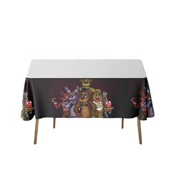 gysixgaosu 1pcs five nights at freddy's tablecloth disposable tablecover birthday party supplies and decorations for kid boy baby shower
