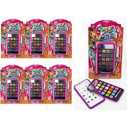 ja-ru makeup beauty color girl professional makeup celular case with mirror (6 sets pack) party favors toys for girls makeup 