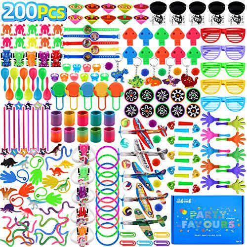 nicknack 200pcs classroom prizes for kids birthday party favors pinata filler toy assortment prizes for goodie bag fillers