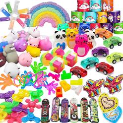 kaisbro 48 pcs party favors for kids 4-8, birthday gift toys, pinata goodie bag stuffers, treasure box toys, carnival prizes, kids cl