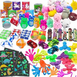 mrcilouk 58 pcs party favors for kids toys assortment bundle, birthday gift bulk toys, carnival prizes, treasure box toy, sch