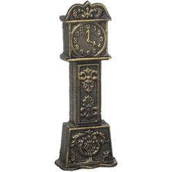 design toscano time is money still coin bank grandfather clock