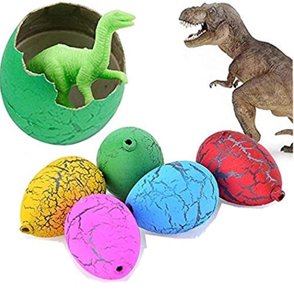 jofan 24 pcs dinosaur eggs that hatch growing easter eggs with mini dinosaur toys inside for kids boys girls easter basket st