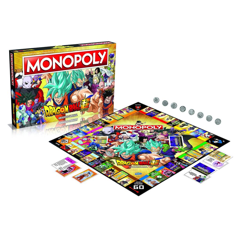 Winning Moves Games dragon ball super monopoly board game