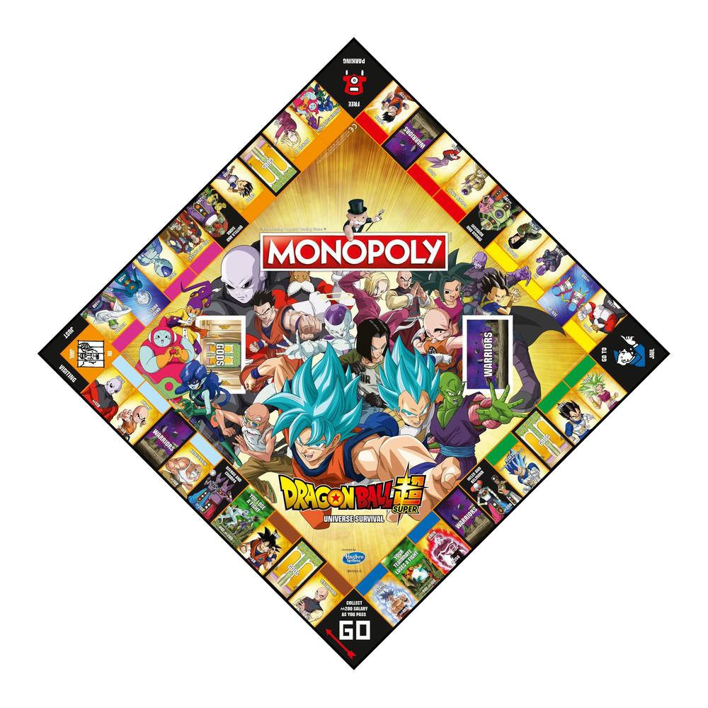 Winning Moves Games dragon ball super monopoly board game