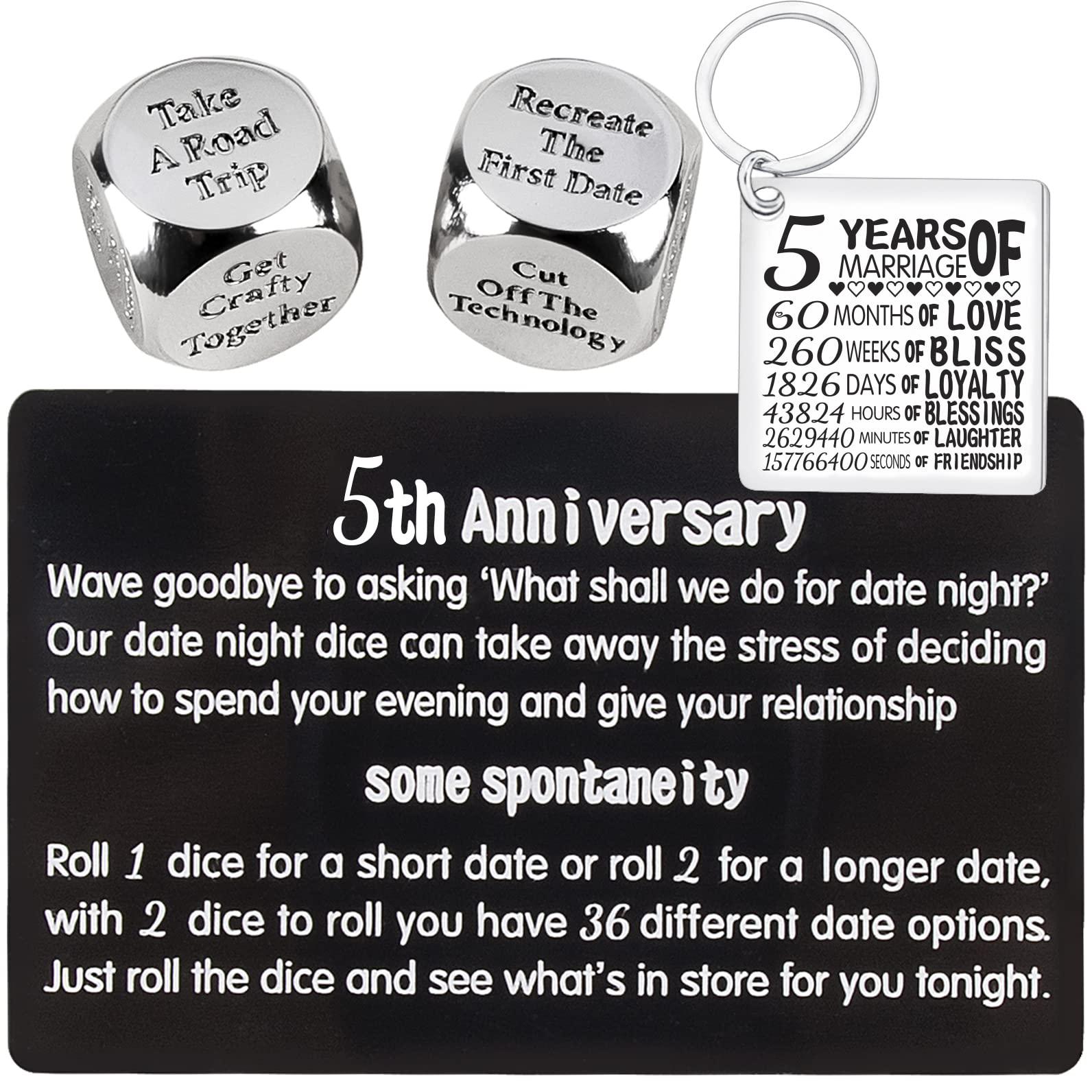 LittleBlueDeer 5th anniversary for him,5th anniversary for couple,5 years  anniversary,5th wedding anniversary,5 years anniversary for men,5t