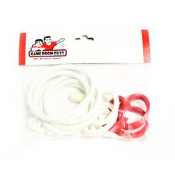 game room guys white rubber ring kit compatible with evel knievel home version pinball machine