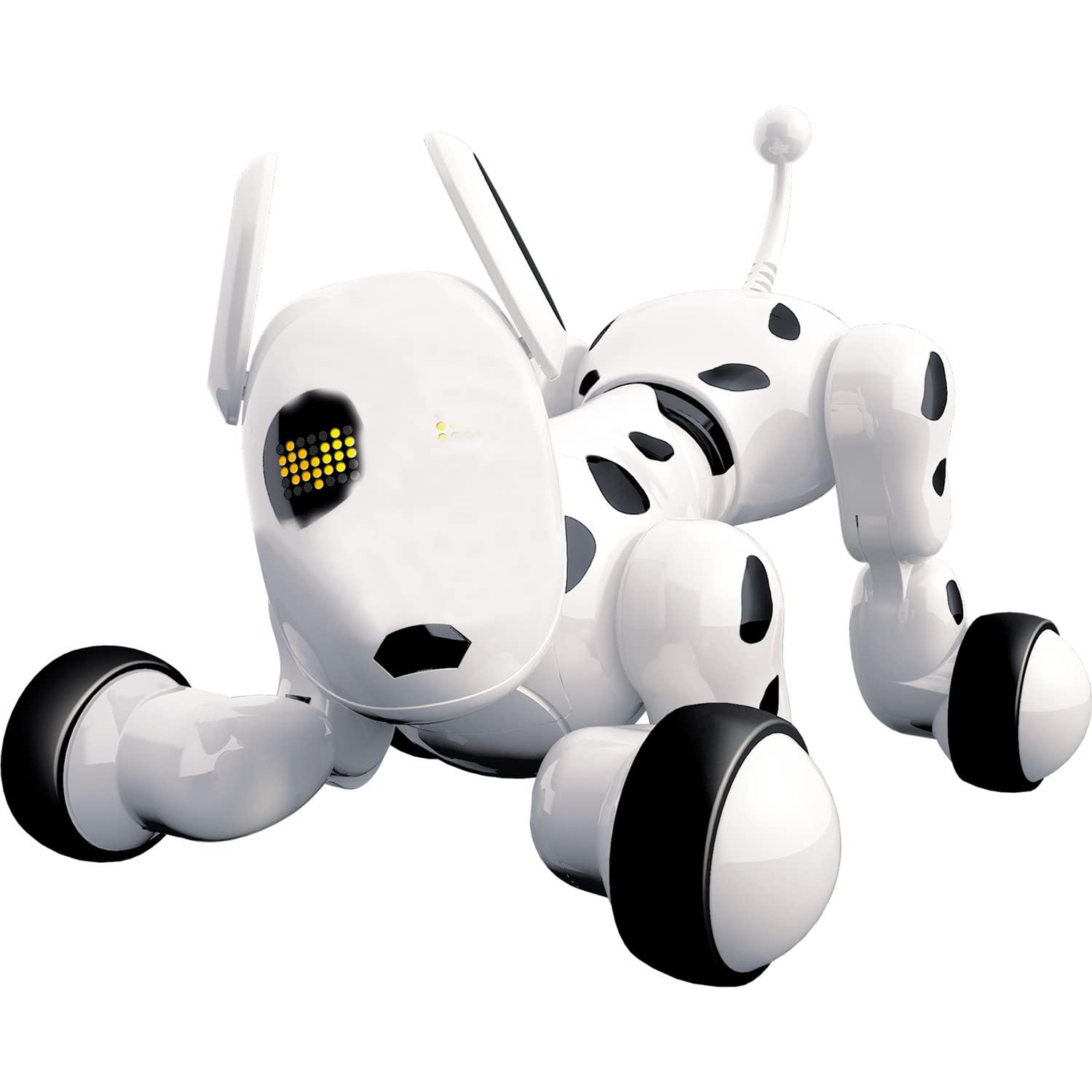 dimple dc13991 interactive robot puppy with wireless remote control kids robotic toy electronic pet rc animal dog toy #1 for 