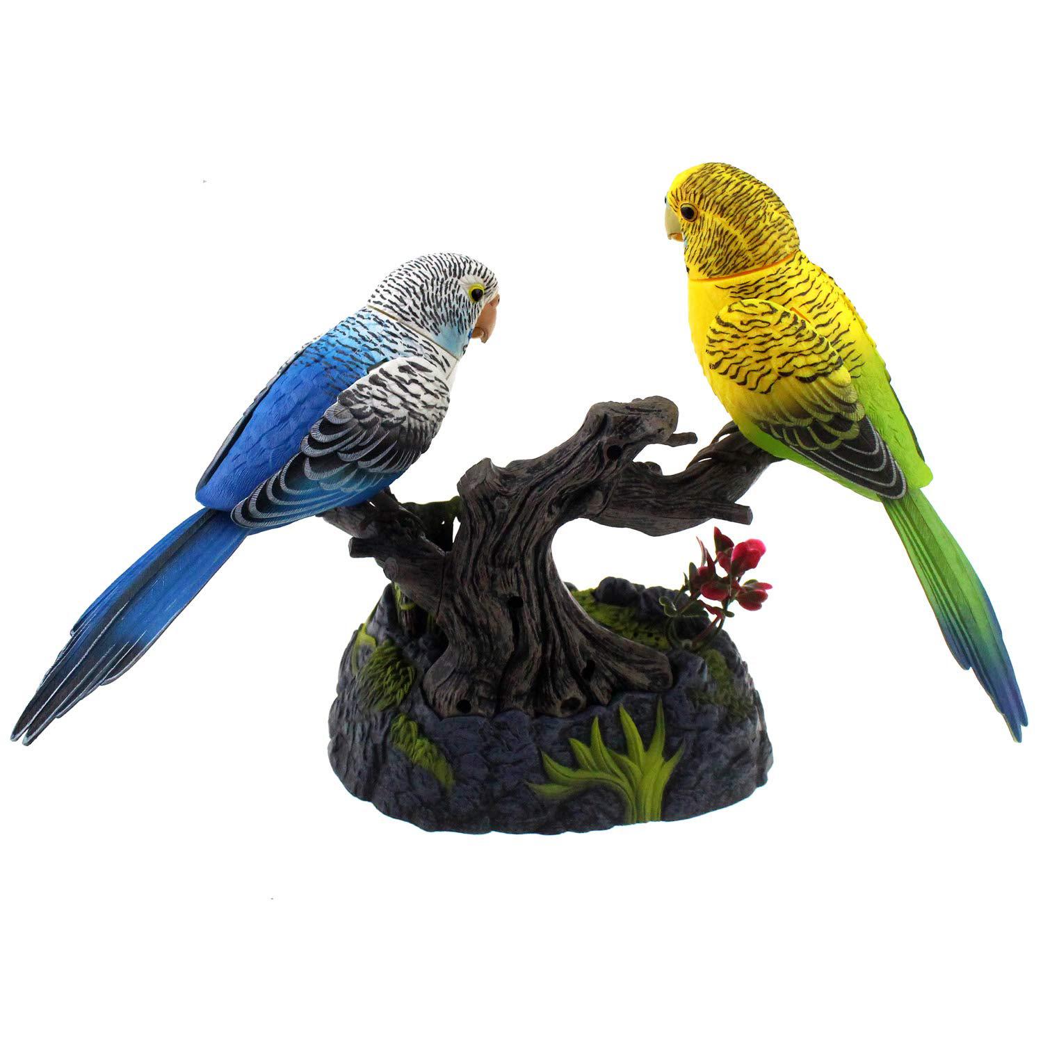 tipmant talking parrots birds electronic pets office home decoration recording & playback function pen holders kids toys chri