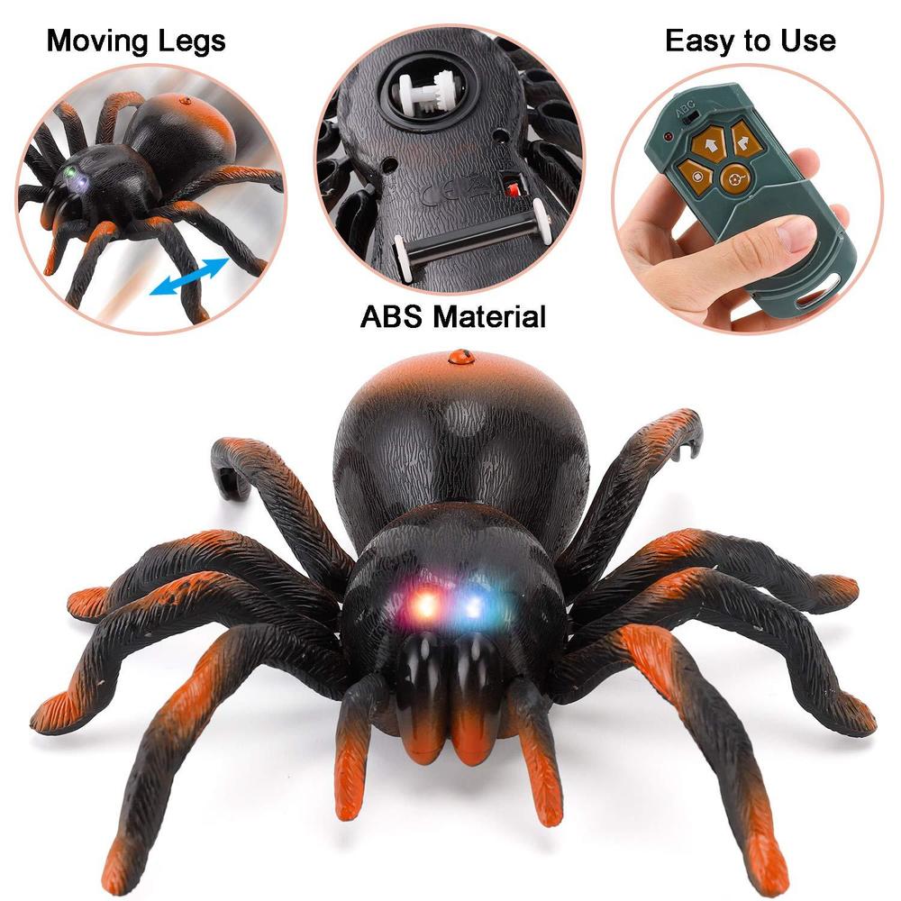 Liberty Imports rc moving tarantula spider - kids wireless remote ...