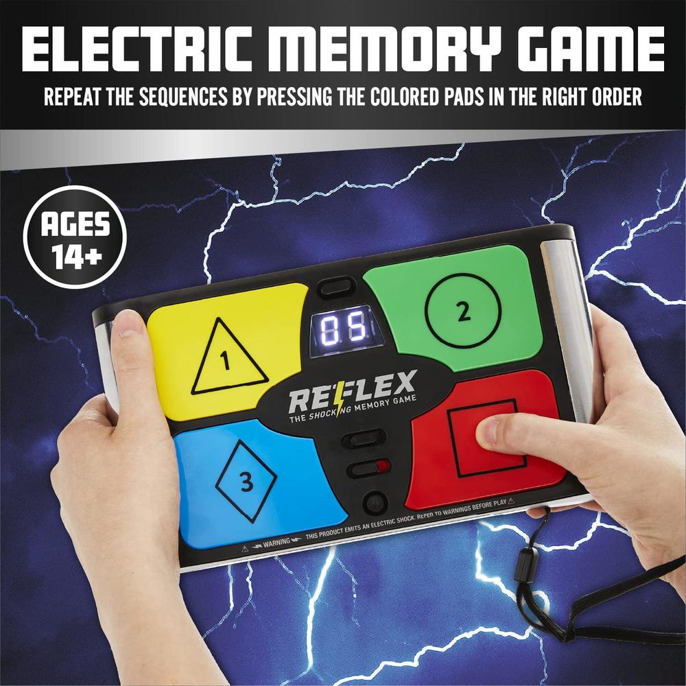 lightning reaction reflex shocking memory game - electronic memory game ...