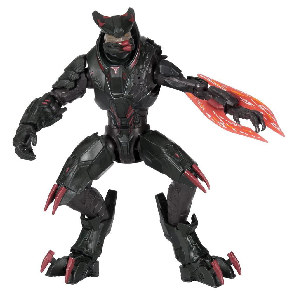 halo the spartan collection deluxe -jega rdomnai 6.5-inch articulated figure with accessories