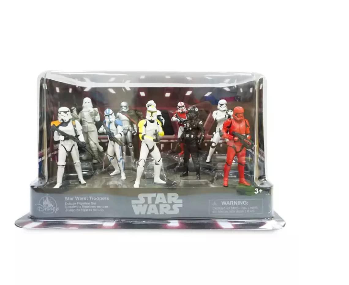 Ornaments star wars: troopers deluxe figure play set of 10 fully sculpted figures