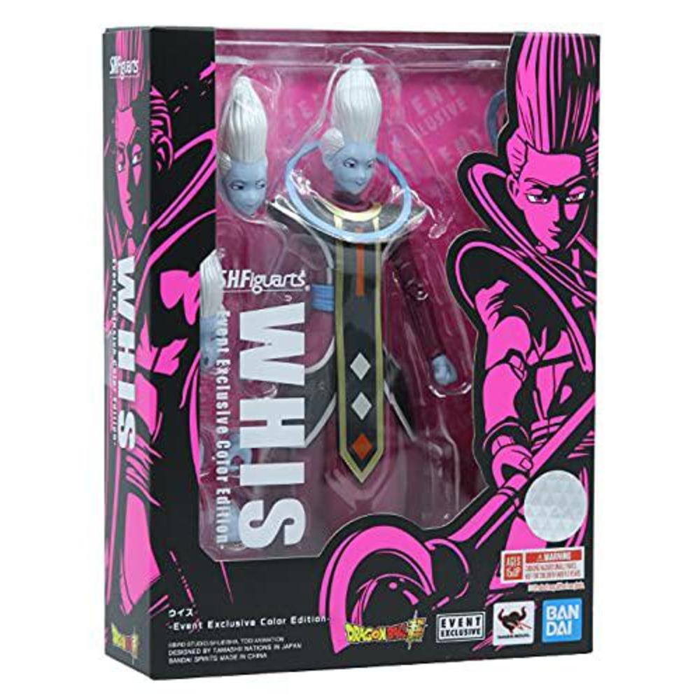 Bandai Toys bandai tamashii nations dragon ball super s.h.figuarts whis sdcc 2021 event exclusive color edition-