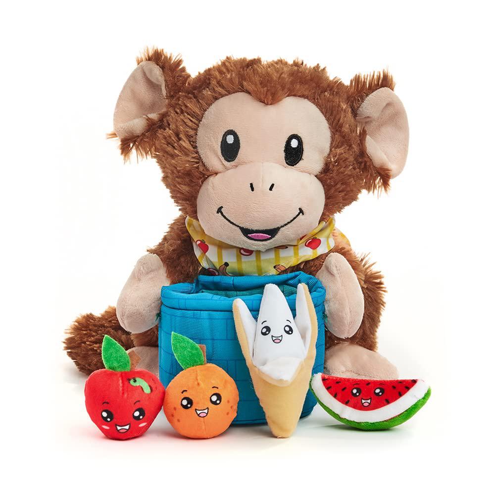 cuddle barn fruit basket barry animated interactive stuffed animal