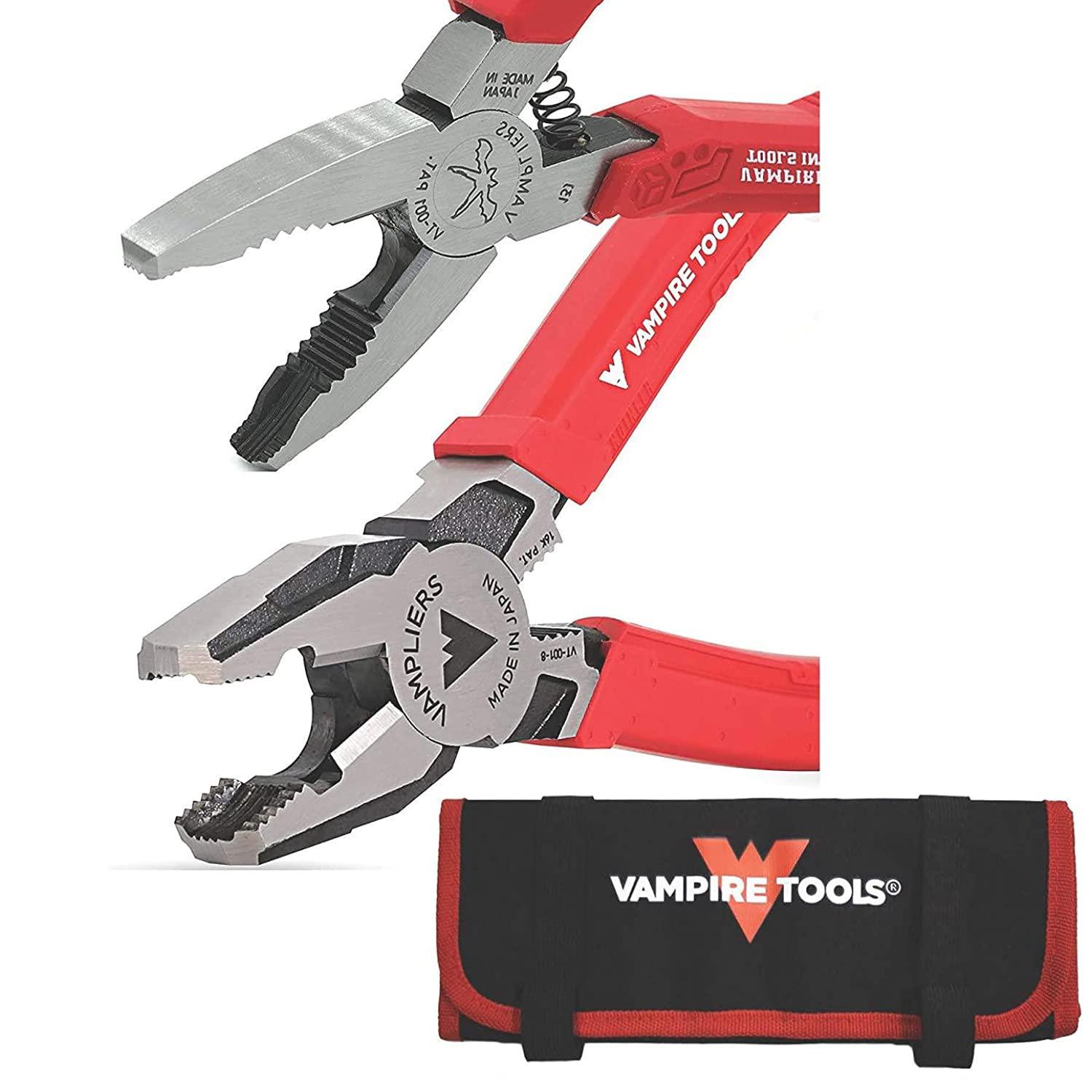 vampliers! world's best pliers set, screw extraction pliers makes the best gift best pliers ever for damage/rusted/corroded/s