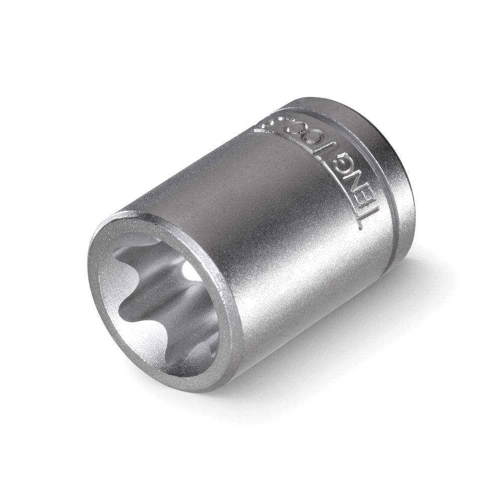 teng tools e6 1/4 inch drive female e-torx star tx-e chrome vanadium socket | mechanic tool | hand tool - m140706-c