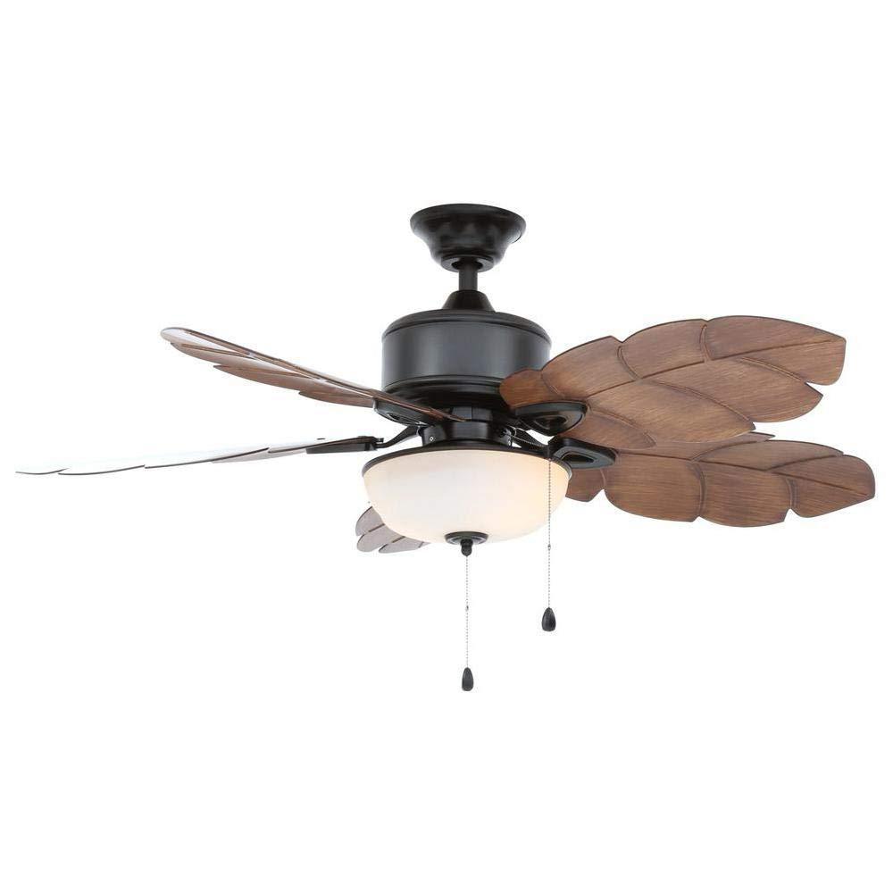 home decorators collection 51422 palm cove 52 in. natural iron ceiling fan
