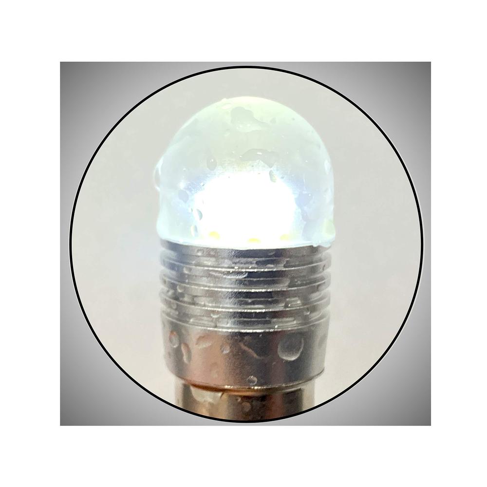 aero-lites.com #1004 led extreme performance replacement bulb | all-weather marine stern light, anchor light, rv | 500 lumens, ba15d base (d