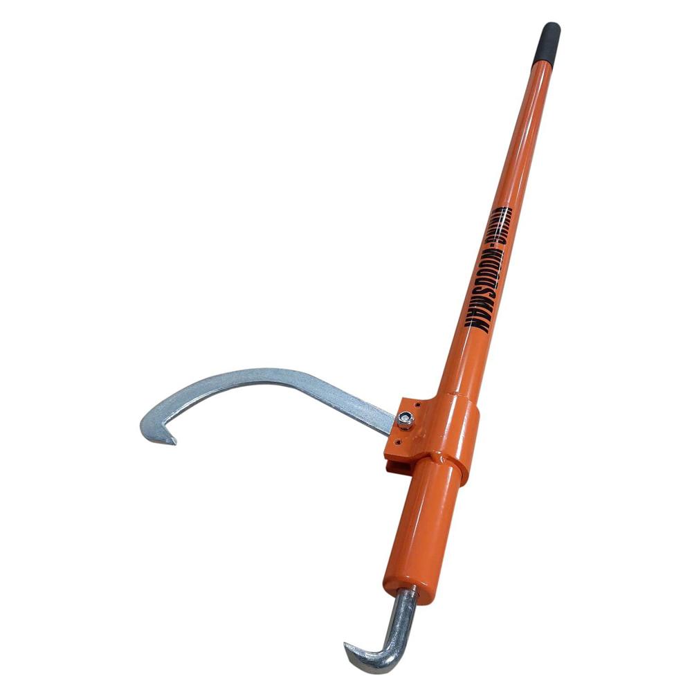 viking-woodsman extra long 60 inch aluminum handle cant hook stronger then steel with less weight