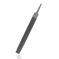 kalim half round medium cut file, double cut teeth, 6'' length, made of high carbon steel, hand file without handle suitable 
