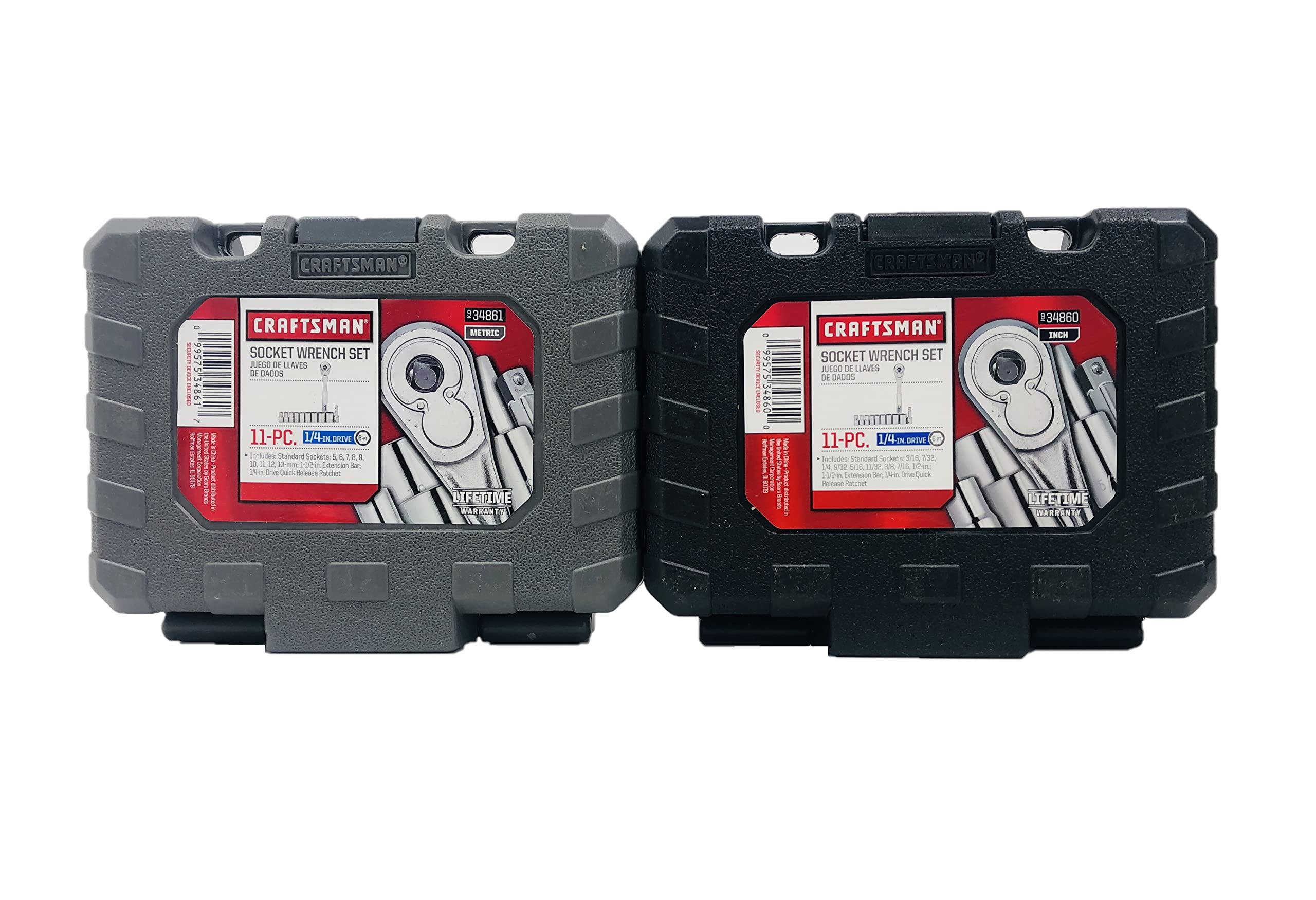 Craftsman empty replacement craftsman case, 11 piece standard & 11