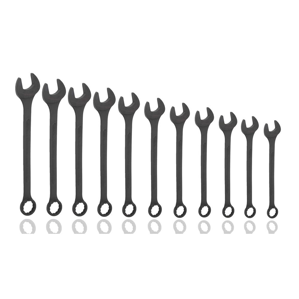 VCT 11 pc metric large big jumbo size combination tool wrench set with pouch