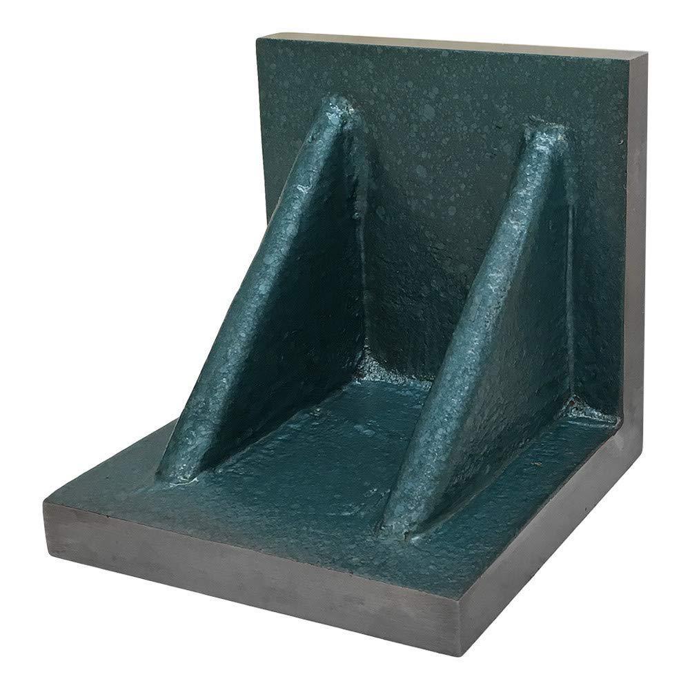 dbm imports ground angle plate 4'' x 4'' x 4'' machined webbed end