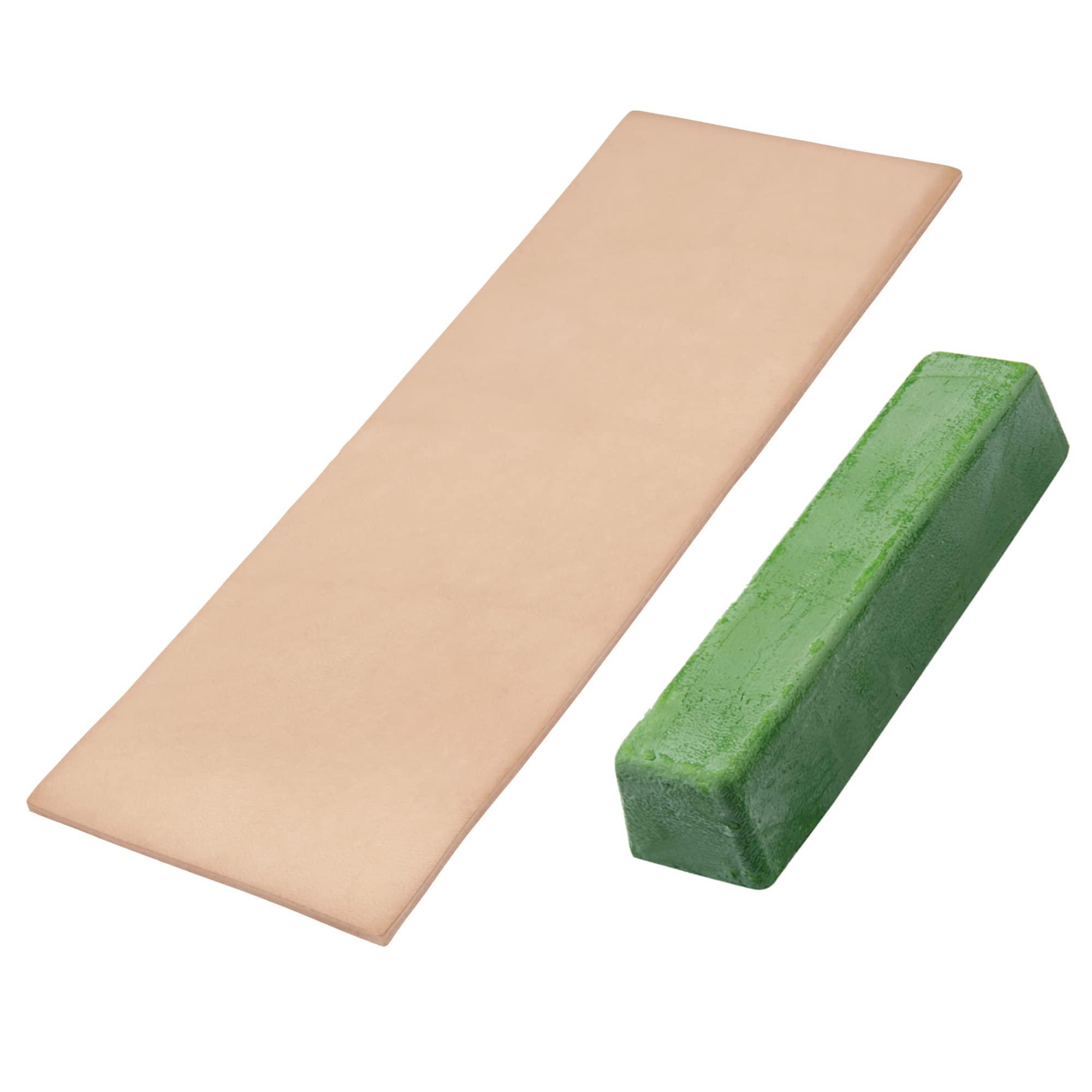 Trend Enterprises trend honing compound and leather strop kit, hone