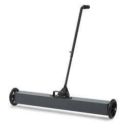 towallmark 36'' heavy duty magnetic sweeper with wheels, 50 lbs capacity rolling magnetic floor sweeper with release handle