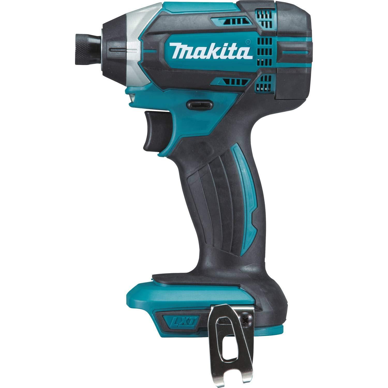 makita xdt11z 18v lxt lithium-ion cordless impact driver, tool only