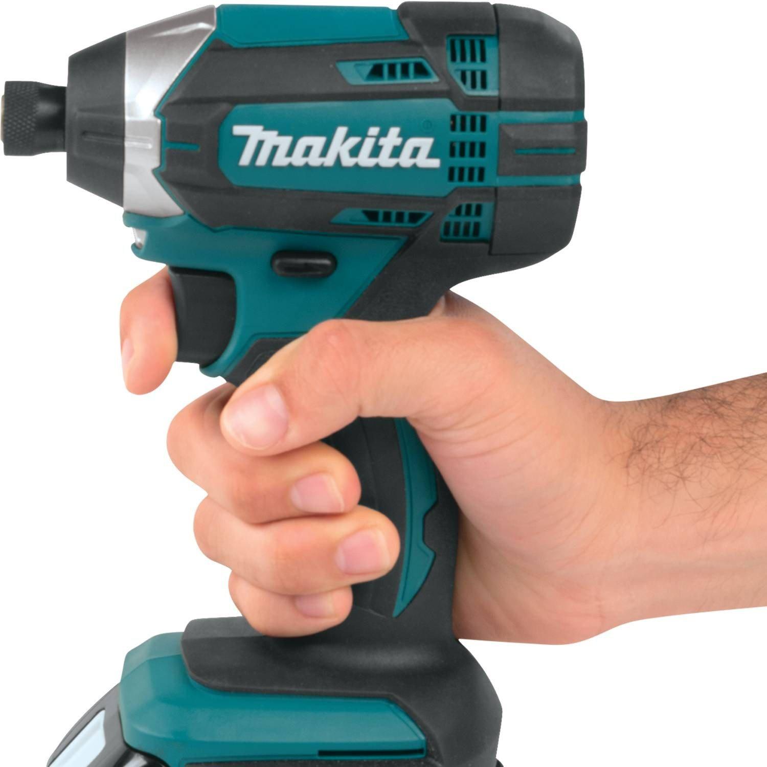 makita xdt11z 18v lxt lithium-ion cordless impact driver, tool only